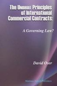 Abbildung von: The Unidroit Principles of International Commercial Contracts: A Governing Law?  - Brill | Nijhoff