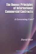Cover: The Unidroit Principles of International Commercial Contracts: A Governing Law?  - Brill | Nijhoff