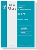 Bild: Die 76 wichtigsten F&auml;lle BGB AT - Hemmer-W&uuml;st