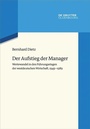 Cover: Der Aufstieg der Manager - De Gruyter Oldenbourg