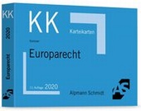 Bild vergrößern Bild: Karteikarten Europarecht - Alpmann Schmidt