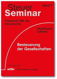 Abbildung von: Besteuerung der Gesellschaften - Erich Fleischer Verlag