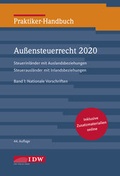 Cover: Praktiker-Handbuch Au&szlig;ensteuerrecht 2020 - IDW