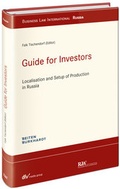 Cover: Guide for Investors - Fachmedien Recht und Wirtschaft
