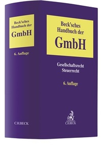 Enlarge image Cover: Beck'sches Handbuch der GmbH - C.H.BECK