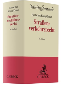 Abbildung von: Straßenverkehrsrecht - C.H.BECK