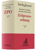 Abbildung von: Zivilprozessordnung: ZPO - C.H.BECK