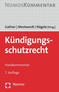 Abbildung von: Kündigungsschutzrecht: KSchR - Nomos