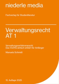 Abbildung von: Verwaltungsrecht AT 1 - 2025 - niederle media