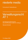 Cover: Verwaltungsrecht AT 1 - 2025 - niederle media