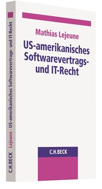 Abbildung von: US-amerikanisches Softwarevertrags- und IT-Recht - C.H.BECK
