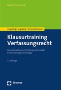 Cover: Klausurtraining Verfassungsrecht - Nomos