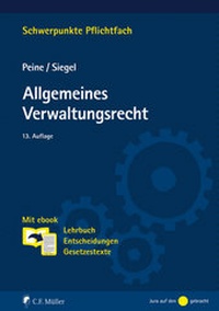 Abbildung von: Allgemeines Verwaltungsrecht - C.F. Müller