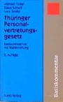 Bild: Thüringer Personalvertretungsgesetz - Bund-Verlag
