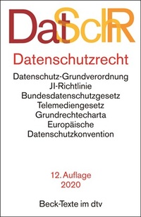 Enlarge image Cover: Datenschutzrecht: DatSchR - dtv