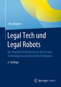 Cover: Legal Tech und Legal Robots - Springer Gabler
