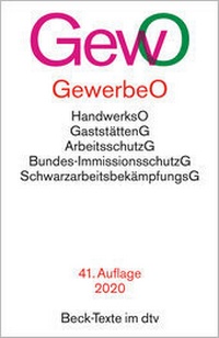 Abbildung von: Gewerbeordnung: GewO - dtv