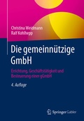 Cover: Die gemeinn&uuml;tzige GmbH - Springer Gabler