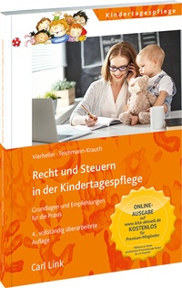 Abbildung von: Recht und Steuern in der Kindertagespflege - Carl Link Verlag