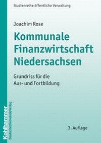 Bild: Kommunale Finanzwirtschaft Niedersachsen - Deutscher Gemeindeverlag