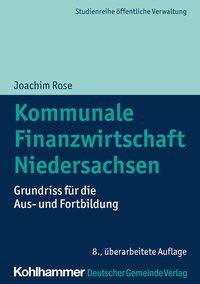 Abbildung von: Kommunale Finanzwirtschaft Niedersachsen - Deutscher Gemeindeverlag
