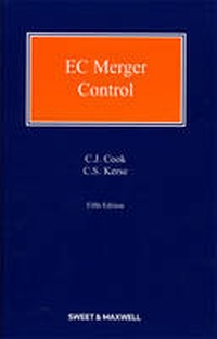 Abbildung von: EC Merger Control - Sweet & Maxwell