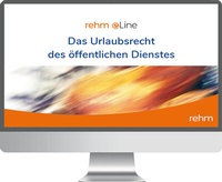 Abbildung von: Das Urlaubsrecht des öffentlichen Dienstes online - Rehm