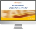 Cover: Beamtenrecht online - R. v. Decker
