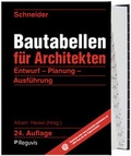 Cover: Schneider - Bautabellen f&uuml;r Architekten - Reguvis Fachmedien