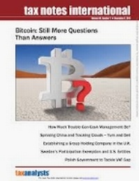 Bild: Tax Notes International - Tax Analysts