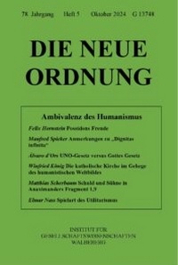 Bild vergrößern Bild: Die neue Ordnung - Institut für Gesellschaftswissenschaften Walberberg