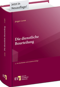 Cover: Die dienstliche Beurteilung - Erich Schmidt Verlag