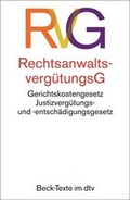 Bild: Rechtsanwaltsverg&uuml;tungsgesetz: RVG - dtv