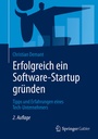 Cover: Erfolgreich ein Software-Startup gründen - Springer Gabler