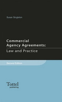 Abbildung von: Commercial Agency Agreements  - Tottel Publishing