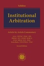 Cover: Institutional Arbitration - Beck/Hart Publishing
