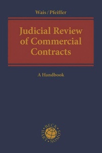 Abbildung von: Judicial Review of Commercial Contracts - Beck/Hart Publishing