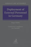 Cover: Deployment of External Personnel in Germany - C.H.BECK