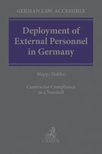Enlarge image Cover: Deployment of External Personnel in Germany - C.H.BECK