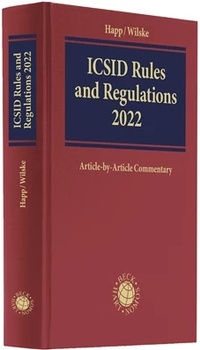 Abbildung von: ICSID Rules and Regulations 2022 - C.H.BECK