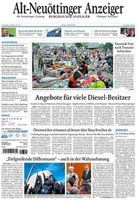Abbildung von: Alt-Neuöttinger Anzeiger  - Druck- und Verlagsanstalt Neue Presse GmbH