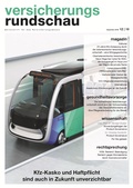 Cover: Versicherungsrundschau  - Volkswirtschaftliche Verlagsgesellschaft