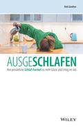 Cover: Ausgeschlafen - Wiley-VCH