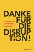 Cover: Danke f&uuml;r die Disruption! - Wiley-VCH