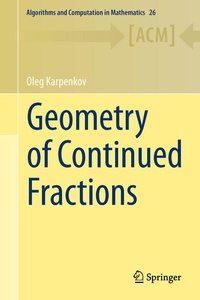 Abbildung von: Geometry of Continued Fractions - Springer