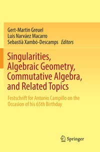 Abbildung von: Singularities, Algebraic Geometry, Commutative Algebra, and Related Topics - Springer