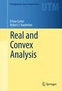 Cover: Real and Convex Analysis - Springer