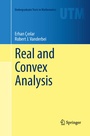 Cover: Real and Convex Analysis - Springer