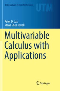 Enlarge image Cover: Multivariable Calculus with Applications - Springer
