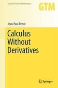 Cover: Calculus Without Derivatives - Springer